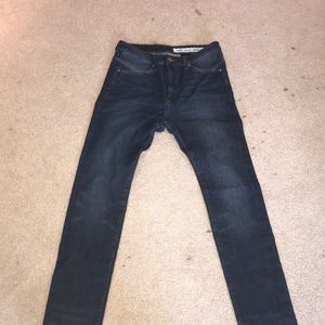 H&M 360 Tech stretch Dark blue wash denim